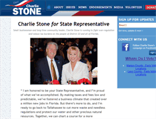 Tablet Screenshot of charliestone.com